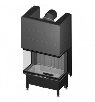 Стальная каминная топка Spartherm Arte 3RL-80h-4S